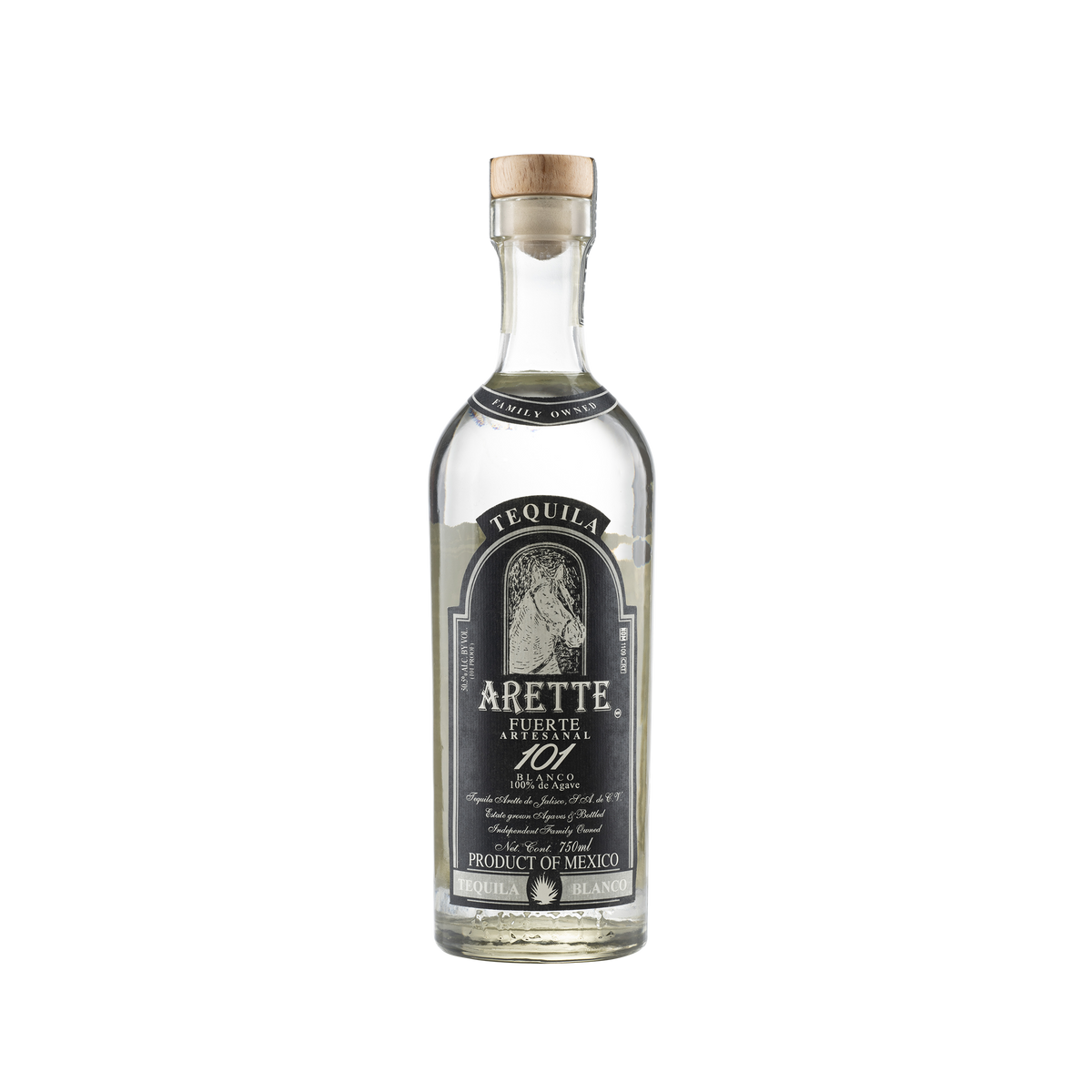 Artesanal Suave Fuerte 100% de Agave Tequila Blanco | T. Edward Wines ...