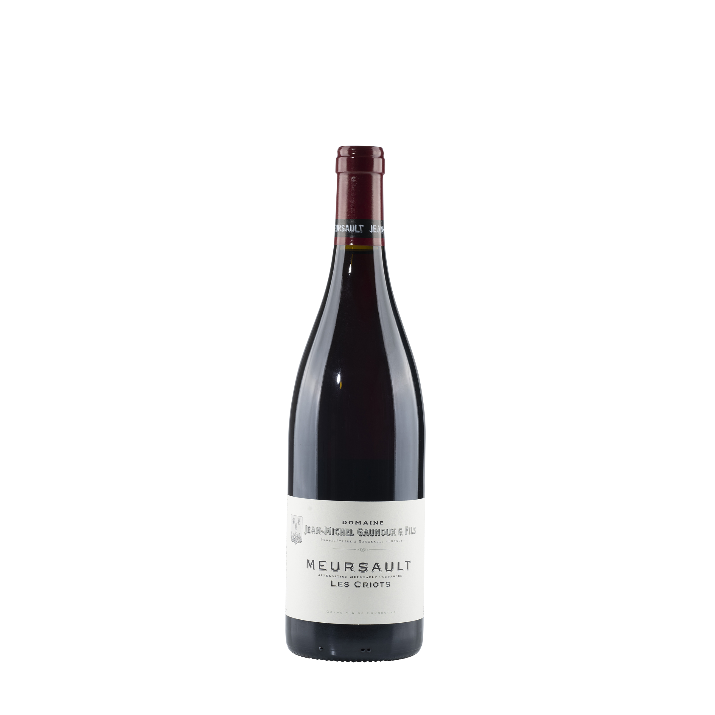 Meursault Rouge "Les Criots" 2017 Bottle Front